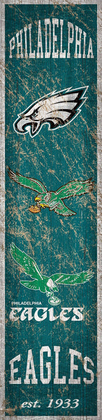 Philadelphia Eagles 0787-Heritage Banner 6x24