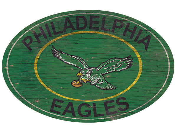 Philadelphia Eagles 0801-46in Heritage Logo Oval
