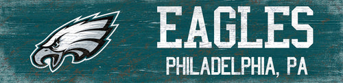 Philadelphia Eagles 0846-Team Name 6x24