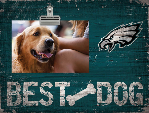 Philadelphia Eagles 0849-Best Dog Clip Frame