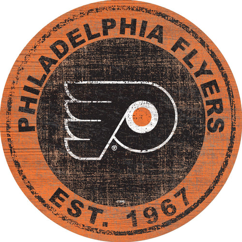 Philadelphia Flyers 0744-Heritage Logo Round