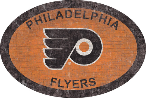 Philadelphia Flyers 0805-46in Team Color Oval