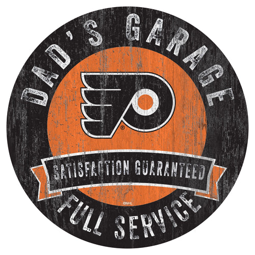 Philadelphia Flyers 0862-12in Dad's Garage Circle