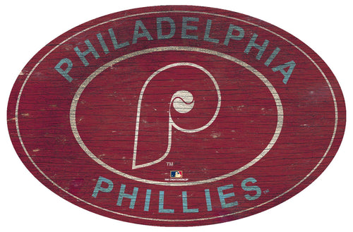 Philadelphia Phillies 0801-46in Heritage Logo Oval