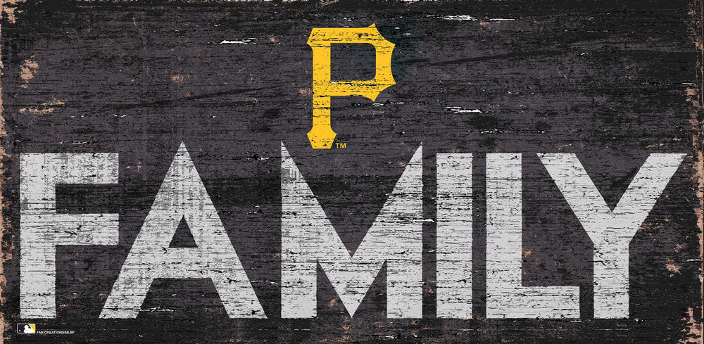 Pittsburgh Pirates 0731-Family 6x12