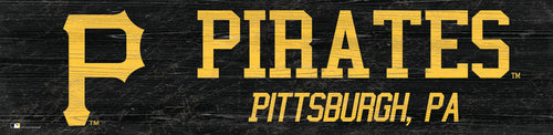 Pittsburgh Pirates 0846-Team Name 6x24