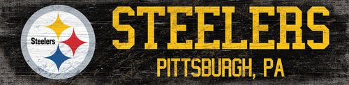 Pittsburgh Steelers 0846-Team Name 6x24