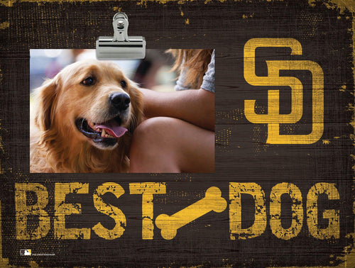 San Diego Padres 0849-Best Dog Clip Frame