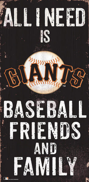 San Francisco Giants 0738-Friends and Family 6x12
