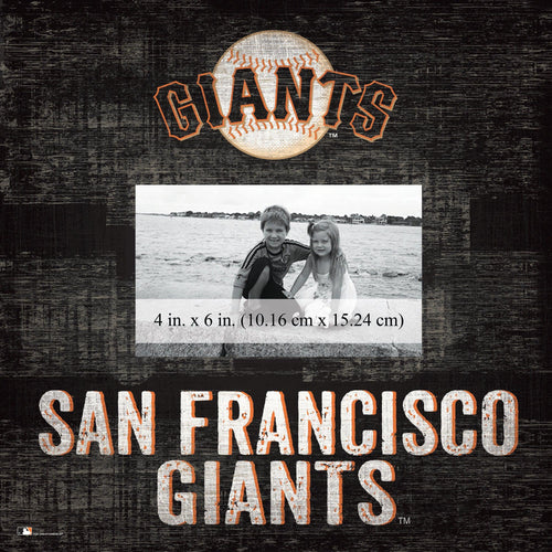 San Francisco Giants 0739-Team Name 10x10 Frame
