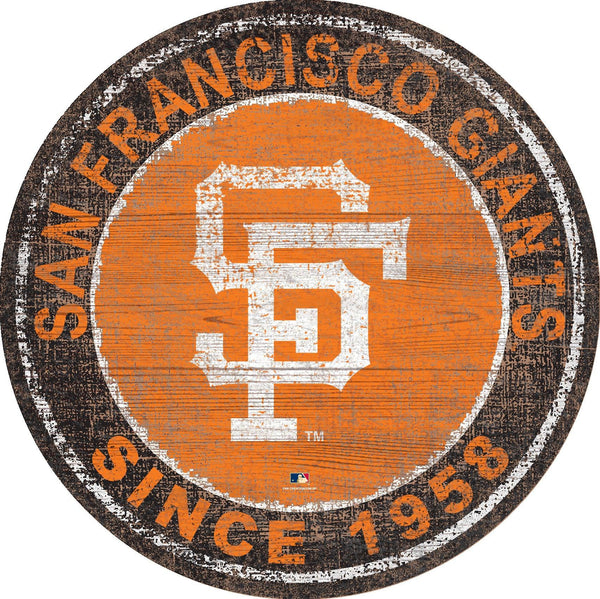 San Francisco Giants 0744-Heritage Logo Round