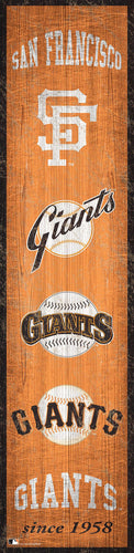 San Francisco Giants 0787-Heritage Banner 6x24