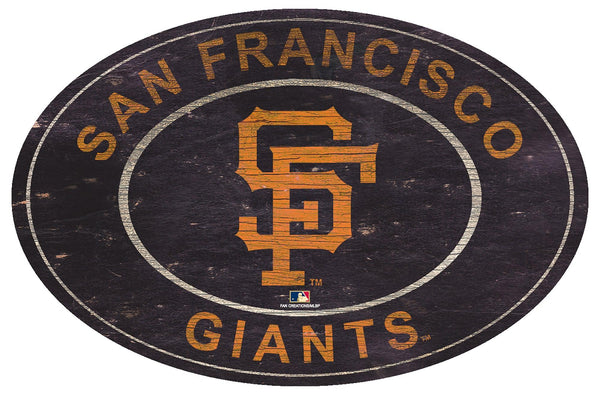 San Francisco Giants 0801-46in Heritage Logo Oval
