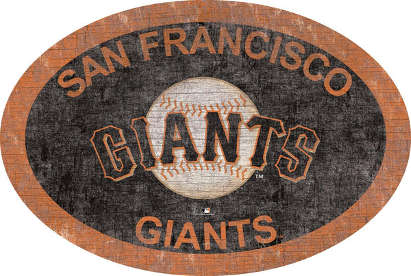 San Francisco Giants 0805-46in Team Color Oval