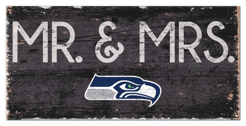 Seattle Seahawks 0732-Mr. and Mrs. 6x12