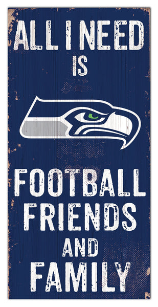 Seattle Seahawks 0738-Friends and Family 6x12