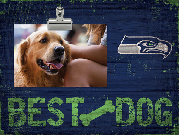 Seattle Seahawks 0849-Best Dog Clip Frame