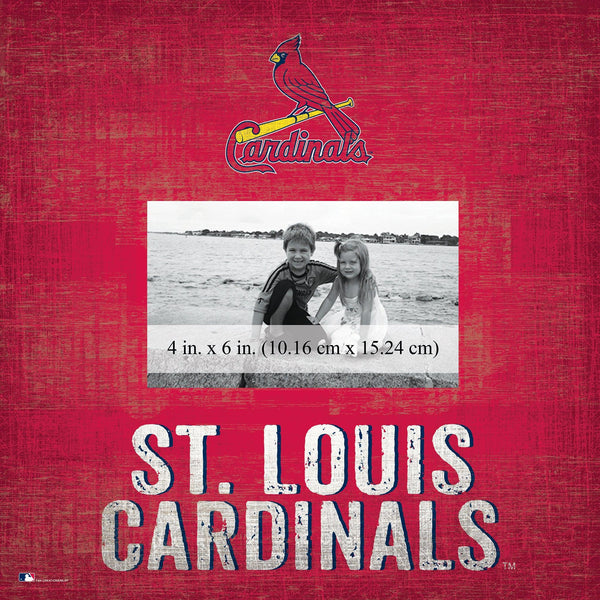 St. Louis Cardinals 0739-Team Name 10x10 Frame