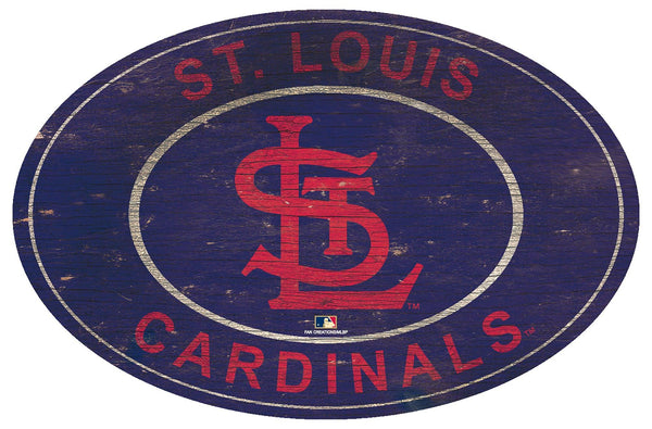 St. Louis Cardinals 0801-46in Heritage Logo Oval