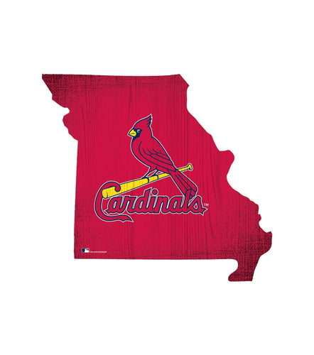 St. Louis Cardinals 0838-12in Team Color State
