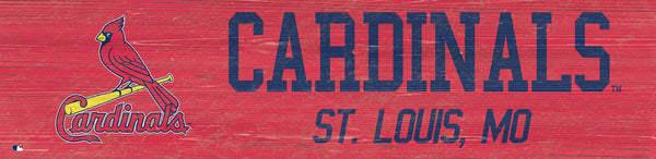 St. Louis Cardinals 0846-Team Name 6x24