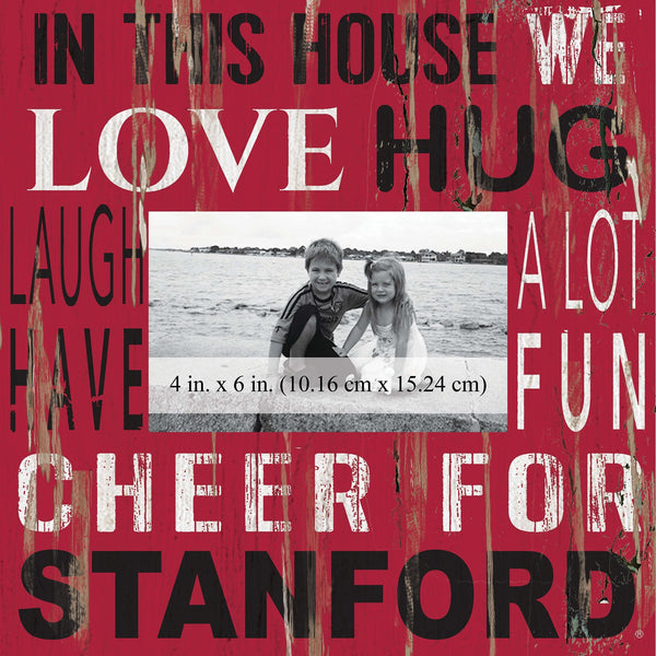 Stanford Cardinal 0734-In This House 10x10 Frame