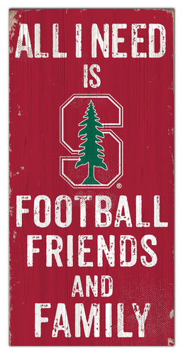 Stanford Cardinal 0738-Friends and Family 6x12