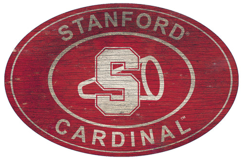 Stanford Cardinal 0801-46in Heritage Logo Oval