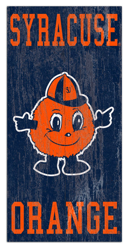 Syracuse Orange 0786-Heritage Logo w/ Team Name 6x12
