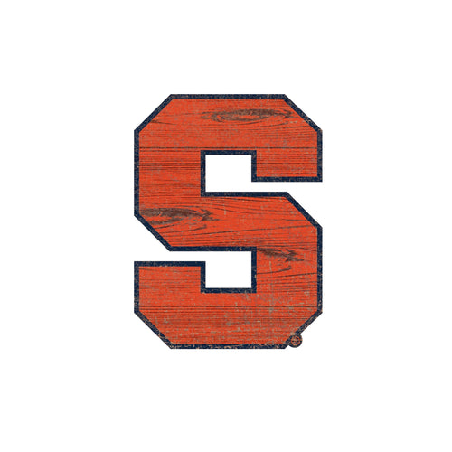 Syracuse Orange 0843-Distressed Logo Cutout 24in