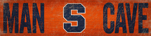 Syracuse Orange 0845-Man Cave 6x24
