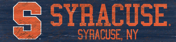 Syracuse Orange 0846-Team Name 6x24