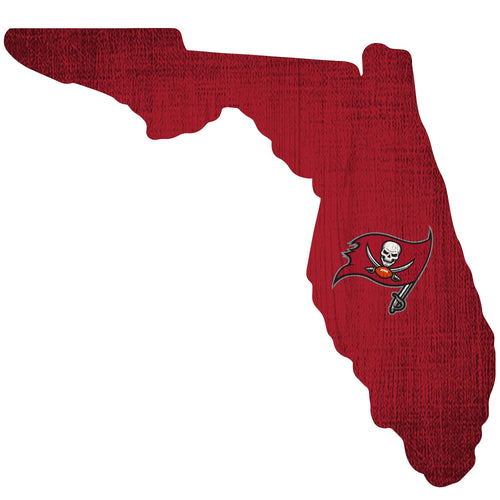 Tampa Bay Buccaneers 0838-12in Team Color State