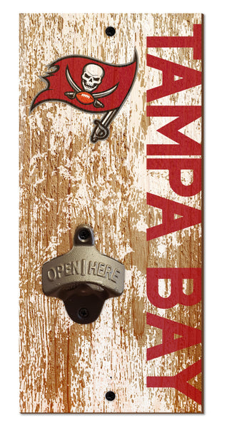 Tampa Bay Buccaneers 0979-Bottle Opener 6x12