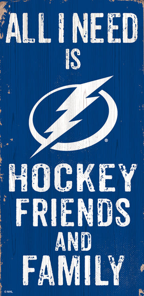 Tampa Bay Lightning 0738-Friends and Family 6x12