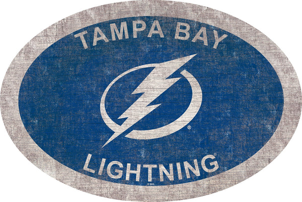 Tampa Bay Lightning 0805-46in Team Color Oval