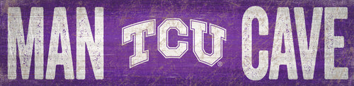 TCU Horned Frogs 0845-Man Cave 6x24