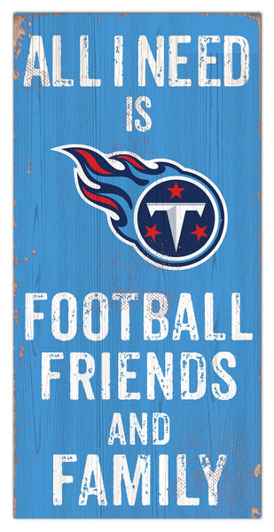 Tennessee Titans 0738-Friends and Family 6x12