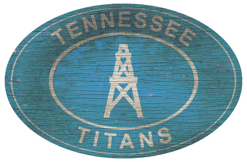 Tennessee Titans 0801-46in Heritage Logo Oval