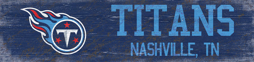Tennessee Titans 0846-Team Name 6x24