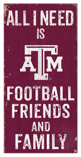 Texas A&M Aggies 0738-Friends and Family 6x12