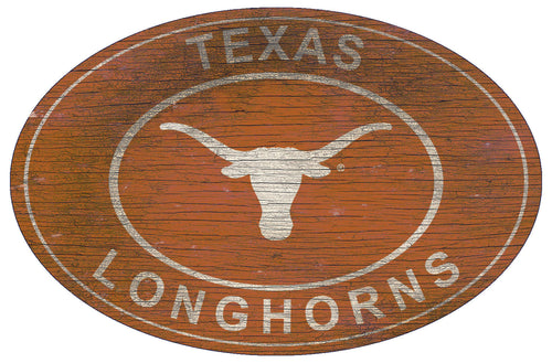 Texas Longhorns 0801-46in Heritage Logo Oval