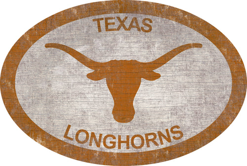 Texas Longhorns 0805-46in Team Color Oval