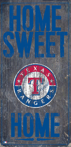 Texas Rangers 0653-Home Sweet Home 6x12