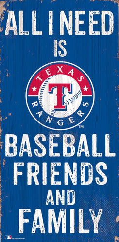 Texas Rangers 0738-Friends and Family 6x12