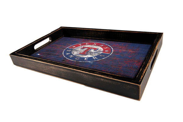 Texas Rangers 0760-Distressed Tray w/ Team Color
