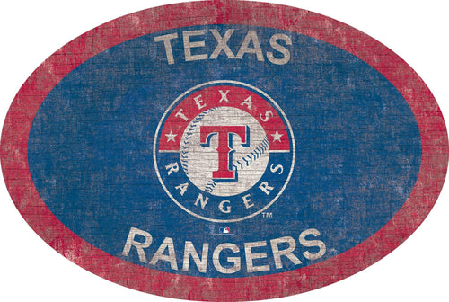 Texas Rangers 0805-46in Team Color Oval