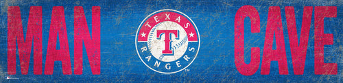 Texas Rangers 0845-Man Cave 6x24