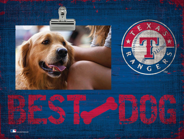 Texas Rangers 0849-Best Dog Clip Frame