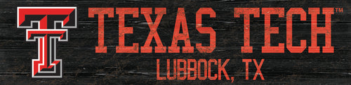 Texas Tech Red Raiders 0846-Team Name 6x24